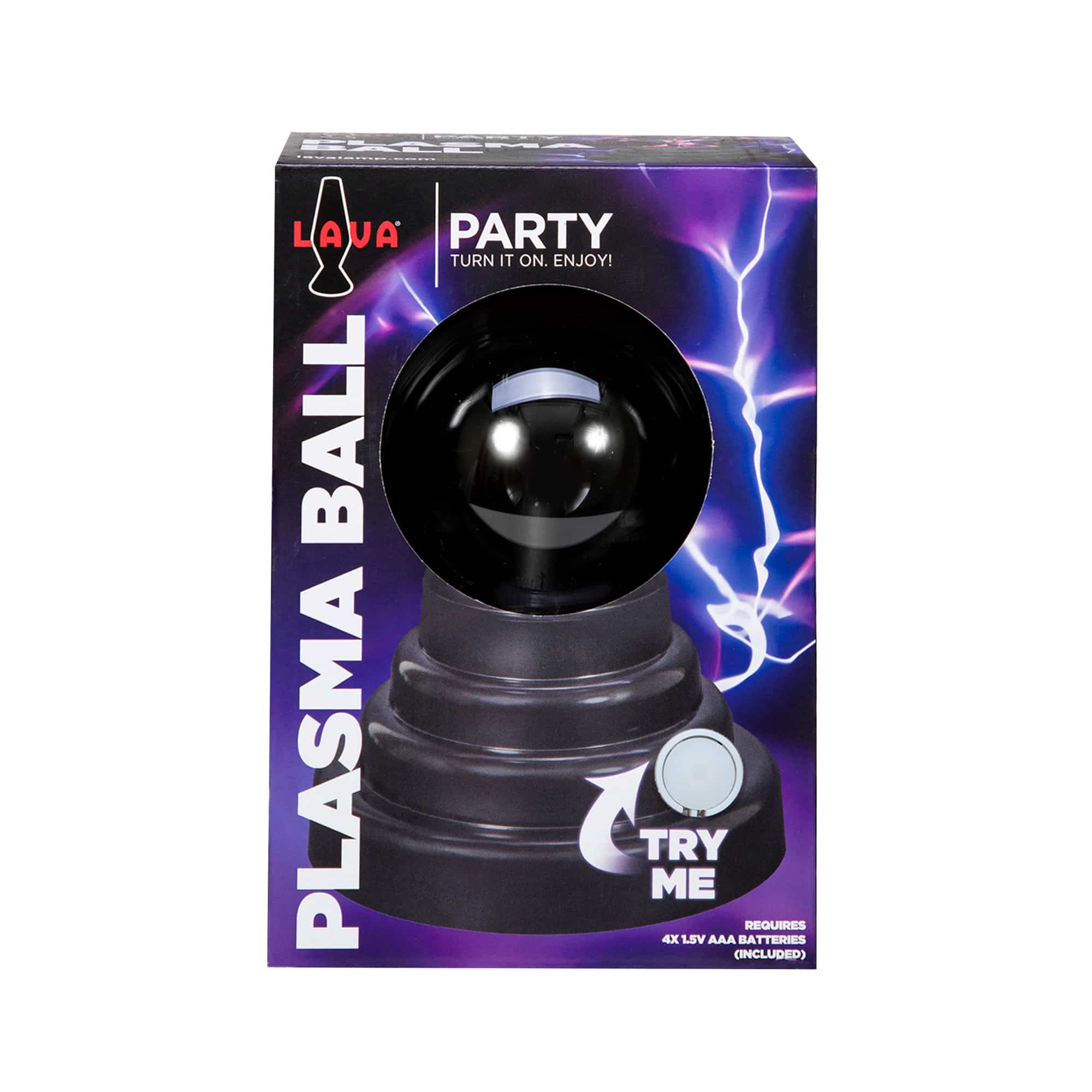3" LAVA LAMP PLASMA BALL