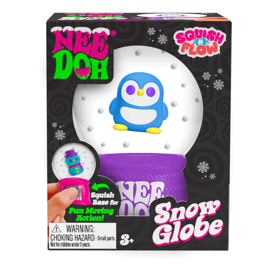 NEEDOH SQUISH N FLOW SNOW GLOBE 6hq
